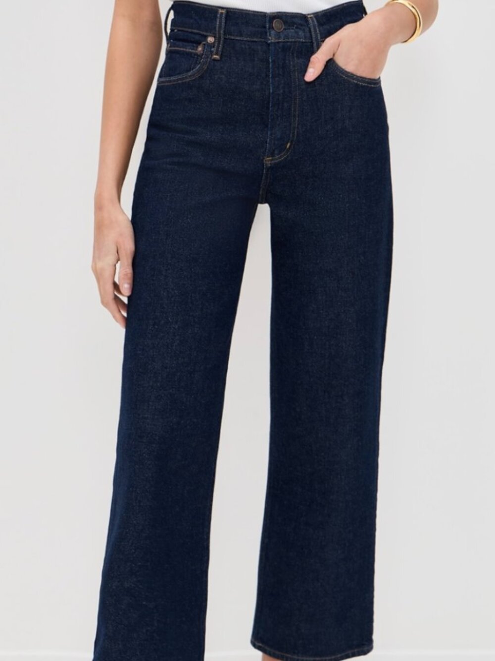 AGOLDE Ren Jeans - Sz 24 - Color: reissue - Dark Indigo -
